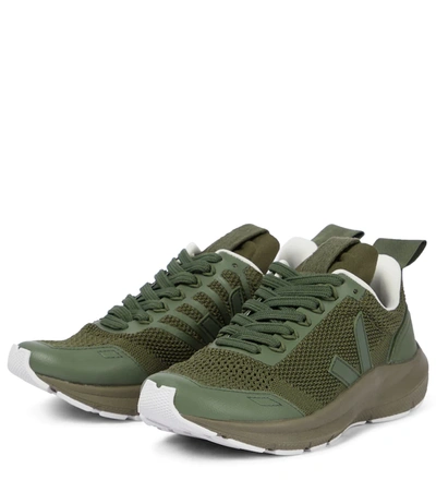 Shop Rick Owens X Veja Sneakers In Green