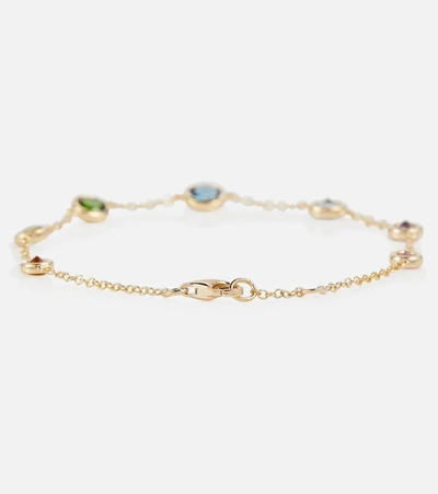 Shop Shay Jewelry Rainbow Bezel 18kt Yellow Gold Bracelet