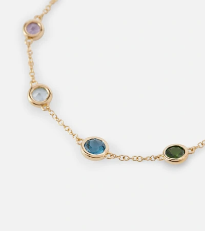 Shop Shay Jewelry Rainbow Bezel 18kt Yellow Gold Bracelet