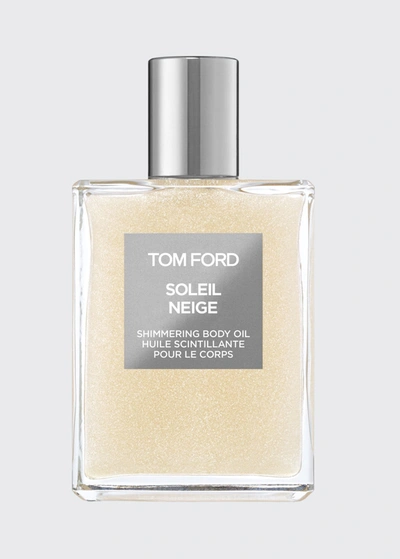 Shop Tom Ford 3.4 Oz. Soleil Neige Shimmering Body Oil