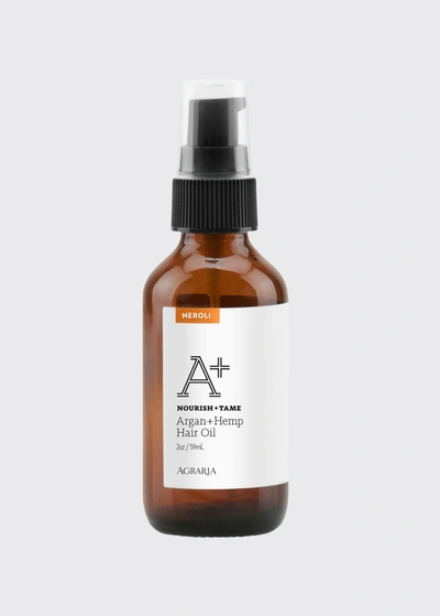 Shop Agraria Neroli A+ Argan + Hemp Hair Oil, 2 Oz./ 60 ml