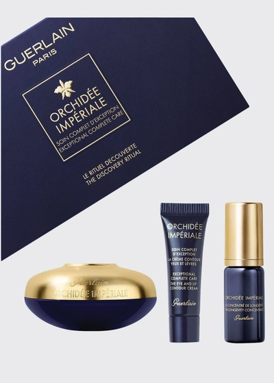 Shop Guerlain Orchidee Imperiale Anti-aging Cream Skincare Value Set ($608 Value)