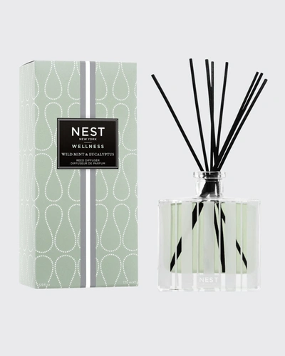 Shop Nest New York 5.9 Oz. Wild Mint & Eucalyptus Reed Diffuser