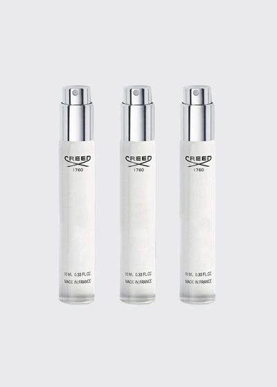 Shop Creed Love In White Atomizer Refill Set, 3 X 10 ml
