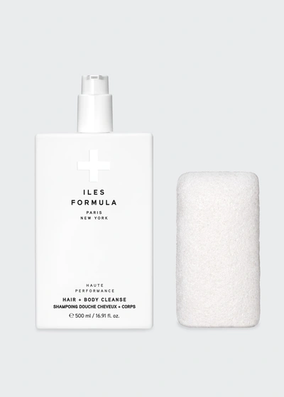 Shop Iles Formula Hair + Body Cleanse With Body Sponge