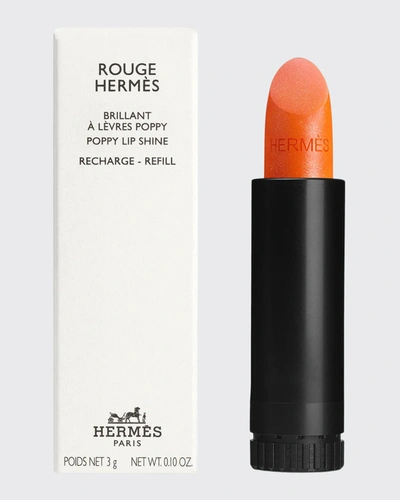 Shop Herm S Rouge Hermes Poppy Lip Shine Refill