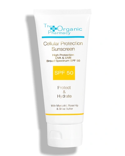 Shop The Organic Pharmacy 3.4 Oz. Cellular Protection Sun Cream Spf 50