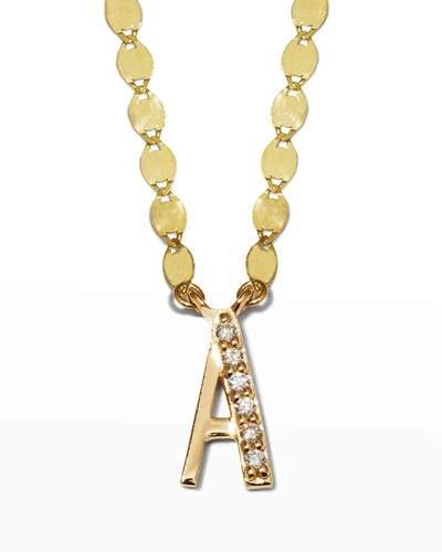 Shop Lana Get Personal Initial Pendant Necklace With Diamonds