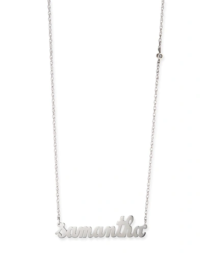 Shop Jennifer Zeuner Abigail Personalized Diamond Necklace