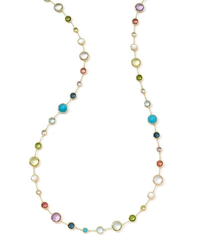 Shop Ippolita 18k Gold Rock Candy Lollitini Necklace In Multi, 36"