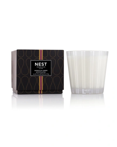 Shop Nest New York Moroccan Amber Luxury 4-wick Scented Candle, 47.3 Oz.