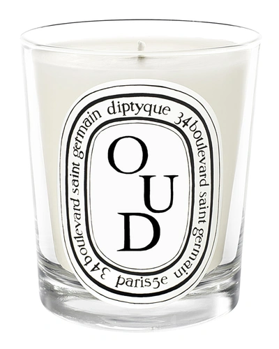 Shop Diptyque Oud Scented Candle, 6.5 Oz.