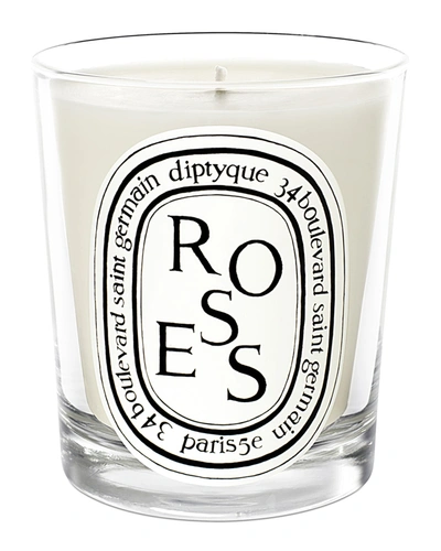 Shop Diptyque Rose Scented Candle, 6.5 Oz.