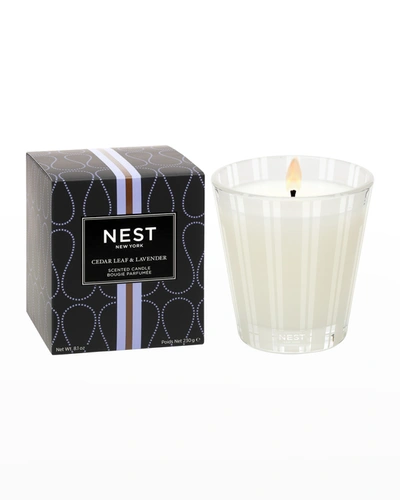 Shop Nest New York Cedar Leaf & Lavender Classic Candle, 8.1 Oz.