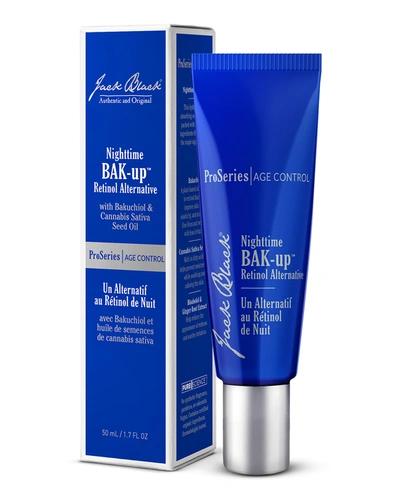 Shop Jack Black Nighttime Bak-up Retinol Alternative, 1.7 Oz. / 50 ml