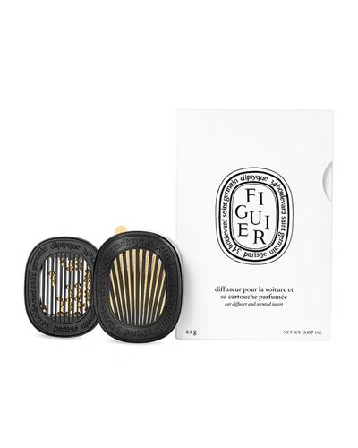 Diptyque Car Diffuser With Figuier Insert