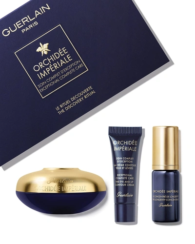 Shop Guerlain Orchidee Imperiale Anti-aging Cream Skincare Value Set ($608 Value)