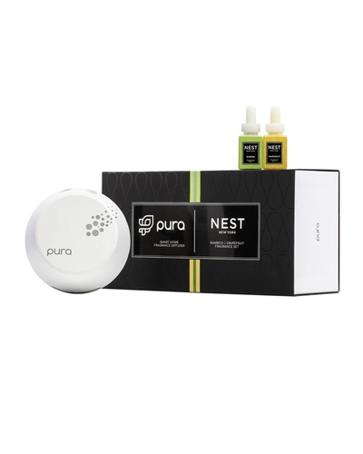 Nest New York Pura Diffuser Bamboo & Grapefruit Pura Diffuser Set