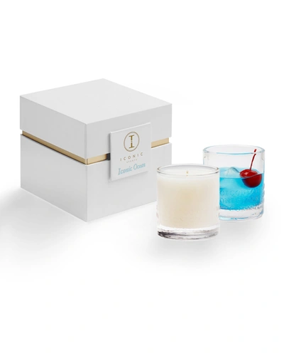 Shop Iconic Scents 9 Oz. Iconic Ocean Luxury Candle