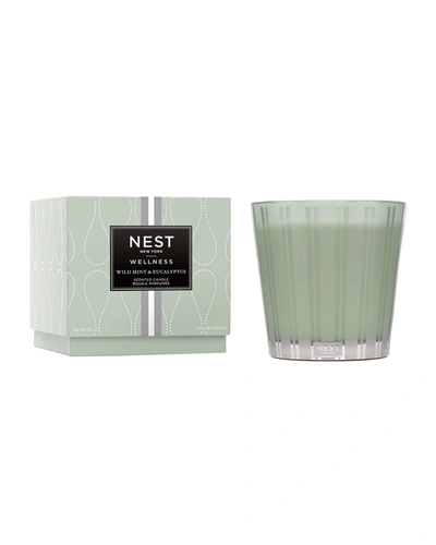 Shop Nest New York 21.2 Oz. Wild Mint & Eucalyptus 3-wick Candle
