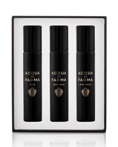 Shop Acqua Di Parma Signatures Black Discovery Set, 3x12ml