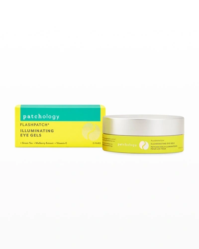 Patchology Flashpatch Illuminating Eye Gels, 15 Pair Jar