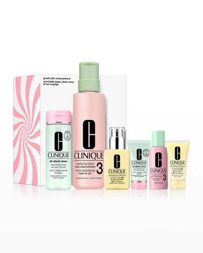 Shop Clinique Great Skin Everywhere, Pink ($96.50 Value)