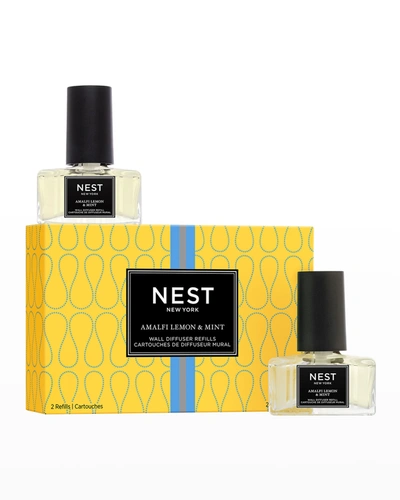 Shop Nest New York Amalfi Lemon And Mint Wall Diffuser Refill