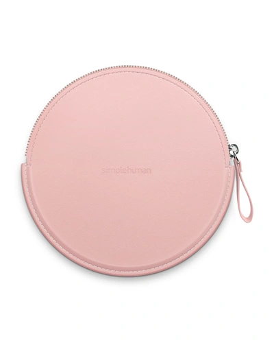 Shop Simplehuman Sensor Mirror Compact Zip Case, Hand-stitched Vegan Leather