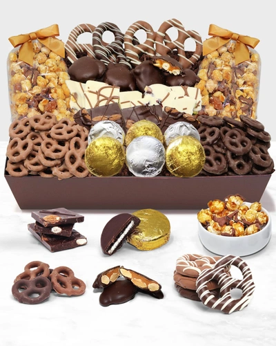 Shop Chocolate Covered Company Sensational Belgian Chocolate Covered Snack Tray