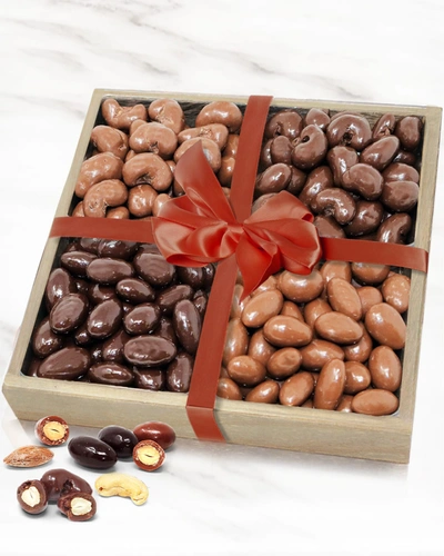 Shop Chocolate Covered Company Belgian Chocolate Covered Almond And Cashew Tray