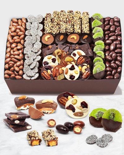 Shop Chocolate Covered Company Premium Belgian Chocolate Covered Caramel Nut And Fruit Tray