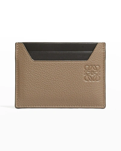 Shop Loewe Men's Anagram Leather Card Holder