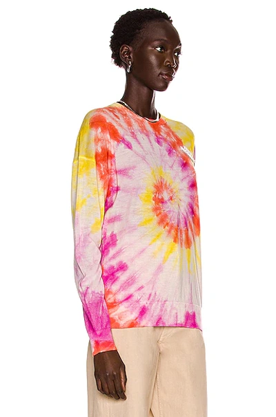 Shop Stella Mccartney Splatter Knit Sweater In Multicolor