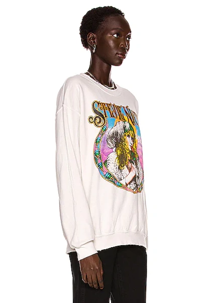 Shop Madeworn Stevie Nicks Sweatshirt In Off White