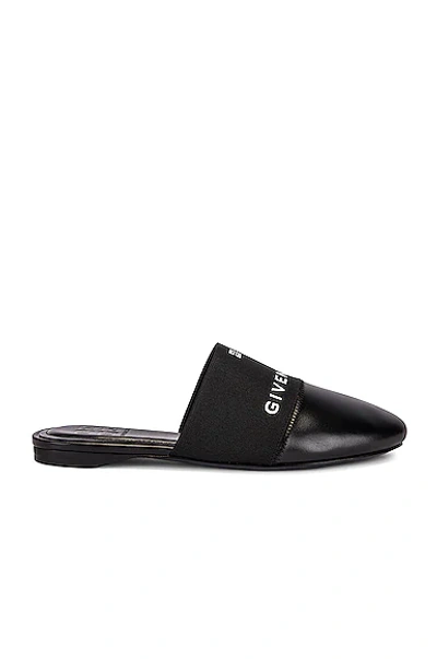 Shop Givenchy Bedford Flat Mules In Black