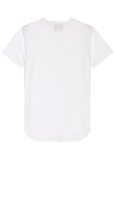 Shop Cuts Crew Elongated T-shirt In White