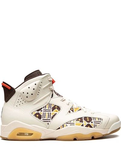 Shop Jordan Air  6 "quai 54" Sneakers In White