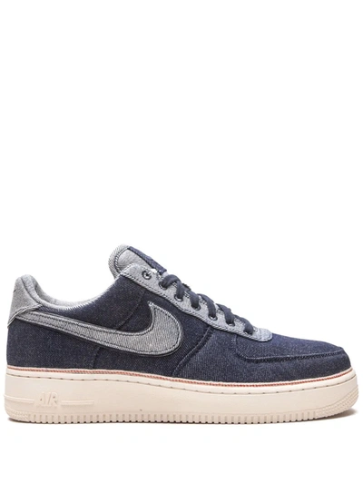 Shop Nike Air Force 1 '07 Prm "3x1" Sneakers In Blue