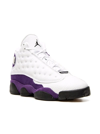 Shop Jordan Air  13 "lakers" Sneakers In White