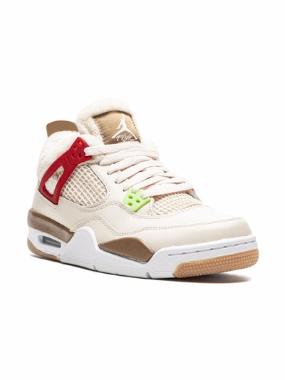 Shop Jordan Air  4 Retro "where The Wild Things Are" Sneakers In Neutrals