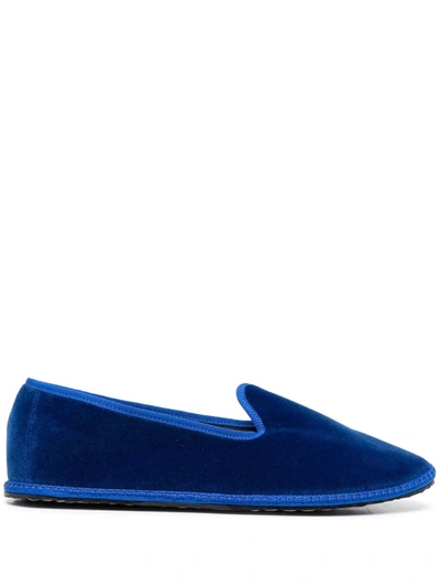 Shop Vibi Venezia Slip-on Loafers In Blue