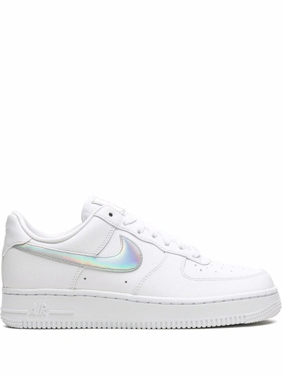 Shop Nike Air Force 1 Low "iridescent" Sneakers In White