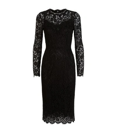 Shop Dolce & Gabbana Lace Pencil Dress
