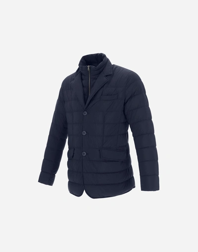 Herno La Giacca - Male Blazers Blue 46 In Blue