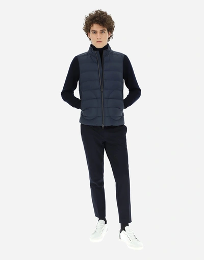 Shop Herno Il Gilet In Blue