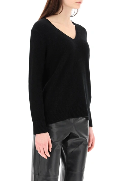 Shop 's Max Mara Wool And Cashmere Sweater In Black