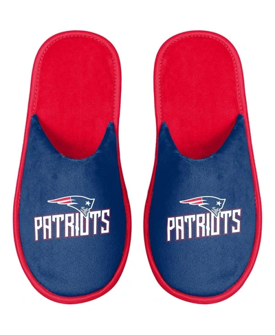 Shop Foco Men's New England Patriots Scuff Slide Slippers In Navy