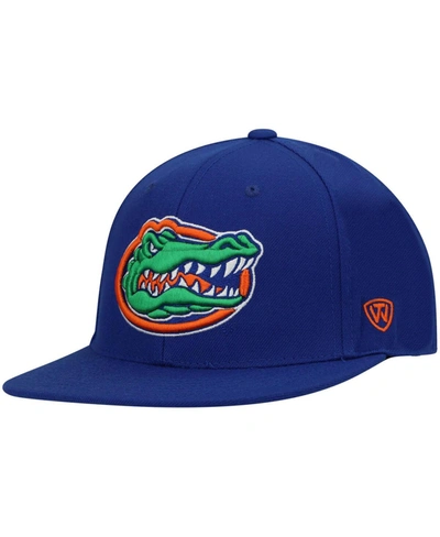 Shop Top Of The World Men's Royal Florida Gators Team Color Fitted Hat