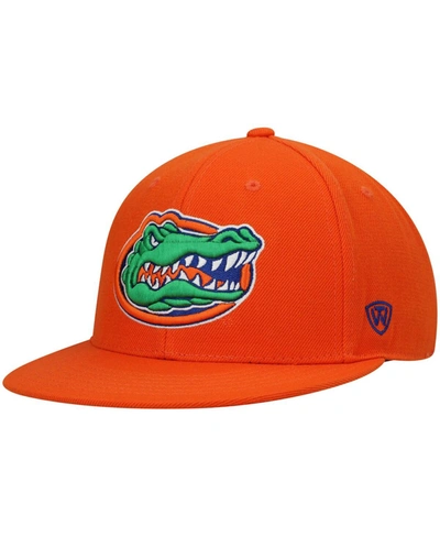 Shop Top Of The World Men's Orange Florida Gators Team Color Fitted Hat